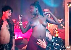 THE BEST OF LIFE IS BUT INTOXICATION...?  The doors of perception are flung wide open in HardWerk?s trippiest gang bang yet, a visually psychedelic an