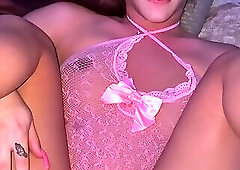 Tiffany Sturban cums while being fucked then cops a load in her ass