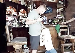 Dubbel oral golden-haired