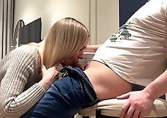 Deep throat, milf nylon
