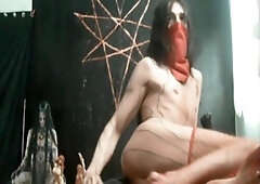 bitch harlot scarlet ass fucking fat fake penises