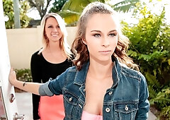 Two awesome models Lilli Dixon and Molly West love hardcore sex so much