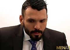 MENATPLAY Mexican Hairy man Dani Robles Bum Drilled By Jean Franko