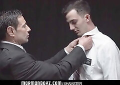 Mormonfellowz- insane Mormon Boy Punished By Hung dad