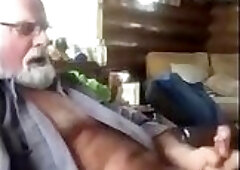 Old grandpa - master jerk off