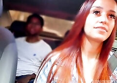 Female ride-share driver catches passenger masturbating from behind!