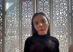 Raissa Bellini Sucking The Huge BBC With Her Big Boob &