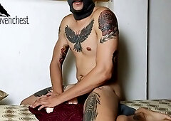 Internal cumshot, guy licking pussy, fleshlight creampie