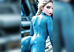 Queen Elsa's recent dress's a cheeky try to discover Arendelle. What do u think? #disney #elsa #frozen #disneyedit #shorts #fyp