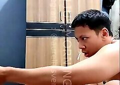 Indonesian couple berkacamata