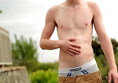 Next Door Twink: Hard Cock in Tyson's Mouth