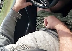 Car handjob compilation, jerking off in car, cruising blowjob compilation