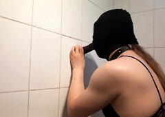 Masked Sissy Deep-throat
