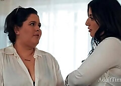 Michael Screws Karla and Sarah Arabic in Steamy Office Affair 3some