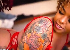 Large Ass Bitch With Biggest Butt Twerking On A Baddie