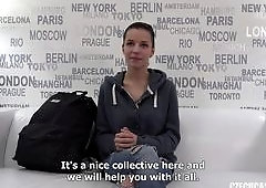 Sexy Euro Babe Wants To Be A Porn Legend