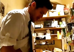 Plumbing Youngster in Supermarket Stockroom XL Version