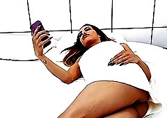 It was supposed to be just a rubdown, but I completed up in this lady's butt.