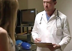 Skinny shemale patient gets bareback fucked by her doctor