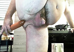 Asking, extreme dildo