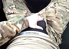 Gay edging, joi german, public risk