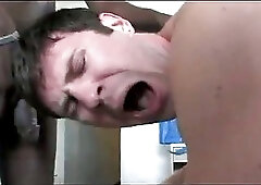 Interracial Threeway Ass Banging