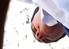 Sexy Romanian Twink Barebacks Outdoors