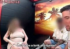 Hot Spanish PREGNANT MOM With Big Tits Gets Picked Up in Public - Mar Bella