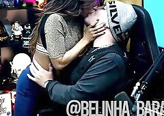 That Guy landed with his throat on Belinha Baracho's boobs! - Papum in the Shack! (FULL PODCAST ON RED/SHEER)