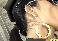 tranny cop Barbara Caroline nailed by inmate