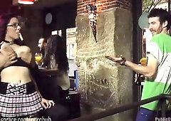 Breasty Doxy Abased In Public