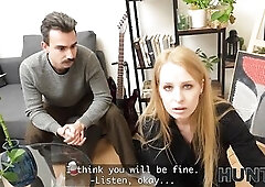 HUNT4K. Sex with a sexy woman is the superlatively good leg treatment