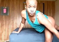 Amateur solo scene featuring Karma Rainbow Smith D enjoying some anal pleasure and a nice cumshot