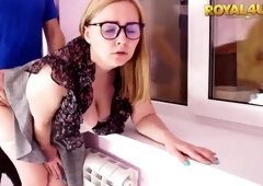 Big Natural Tits Blonde Milf Gets Fucked Hard
