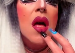 High heels crossdresser, shots