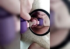 Trans Beauty Creams on her Mirror