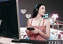 Hawt large booty lesbian babes Casey Calvert and hawt sweetheart enjoyed snatch licking and fingering