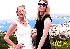 Eva Delage and Lyna Jade (Edited) lesbo - blond - interview - underware - masturbation - older - sixty-nine - JacquieEtMich*l