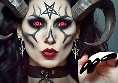 Dark Saint Astarielle Eye Lock Blasphemy Jerk