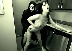 Brunette babe fucked doggystyle