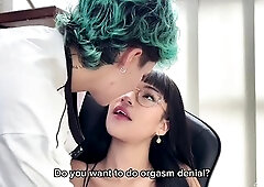 My partner won't let me see movie scenes, I'm so rich that I wanted her to take out all my juices with the domi and provoke me to squirt in 