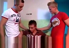 Classroom Gay Sex Lesson.