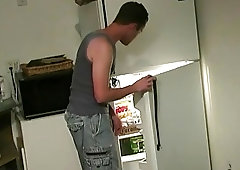 Black guys go crazy on his white ass