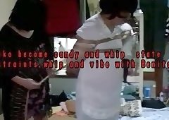 Jyosoukofujikos Restraints and whip with Benitora Master