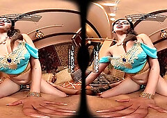 VR Conk Jasmine and Aladdin porn parody with hot - Sophia Leone in VR porn