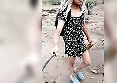 Cute trans with fresh sandals very hawt goes for a walk looking for a large and thick jock