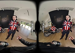 VR Conk cosplay with anal Captain Carter Virtual reality Porn