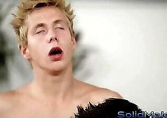 Real brawny hung hunk pounds twink