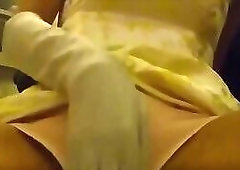 Chinese Tranny Jerk her Cock and Her Shoot Load