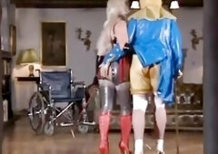 Five breasty excited was pleasured to have sex to every others